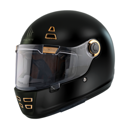 MT Jarama SV Integraal Helm Scooter Mat-Zwart