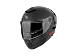 MT Thunder 4 SV Solid Integraal Helm Scooter Zwart