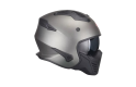 Vito Bruzano Jet Helm Scooter Titanium Mat