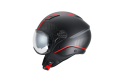 Vito Lavori Jet Helm Scooter - Black/Red