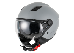 Vito Lavori Jet Helm Scooter - Mat-Grijs