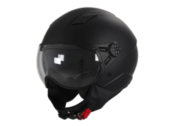 Vito Lavori Jet Helm Scooter - Mat-Zwart