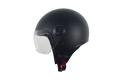 Vito Loreto Jet Helm Scooter - Mat-Zwart