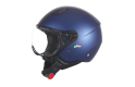 Vito Moda Jet Helm Scooter - Mat-Blauw