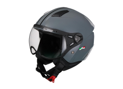 Vito Moda Jet Helm Scooter - Nardo Grey