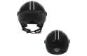 Vito Moda Jet Helm Scooter - Zwart Glans