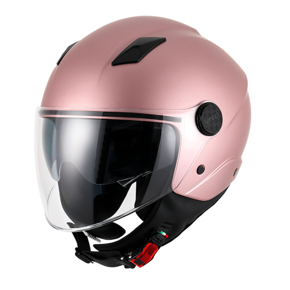 Vito Sarenta Jet Helm Scooter Rose Gold