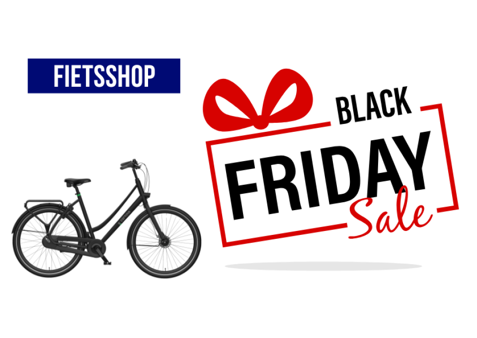 Black Friday Fietsshop Sale bij Schakelaar Tweewielers