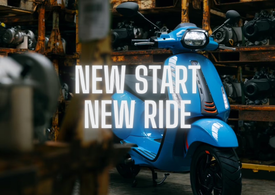 NEW RIDE! Piaggio/Vespa/Aprilia - Tot 1000.- Voordeel!