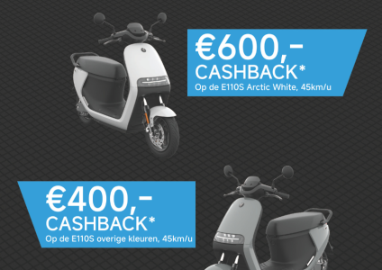 Segway E110S 45km E-scooter Actie - Tot €600.- Cashback!