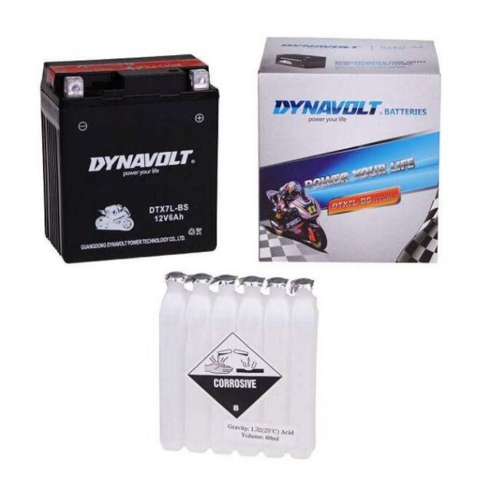 Dynavolt Accu YTX7L-BS / DTX7L-BS 6Ah