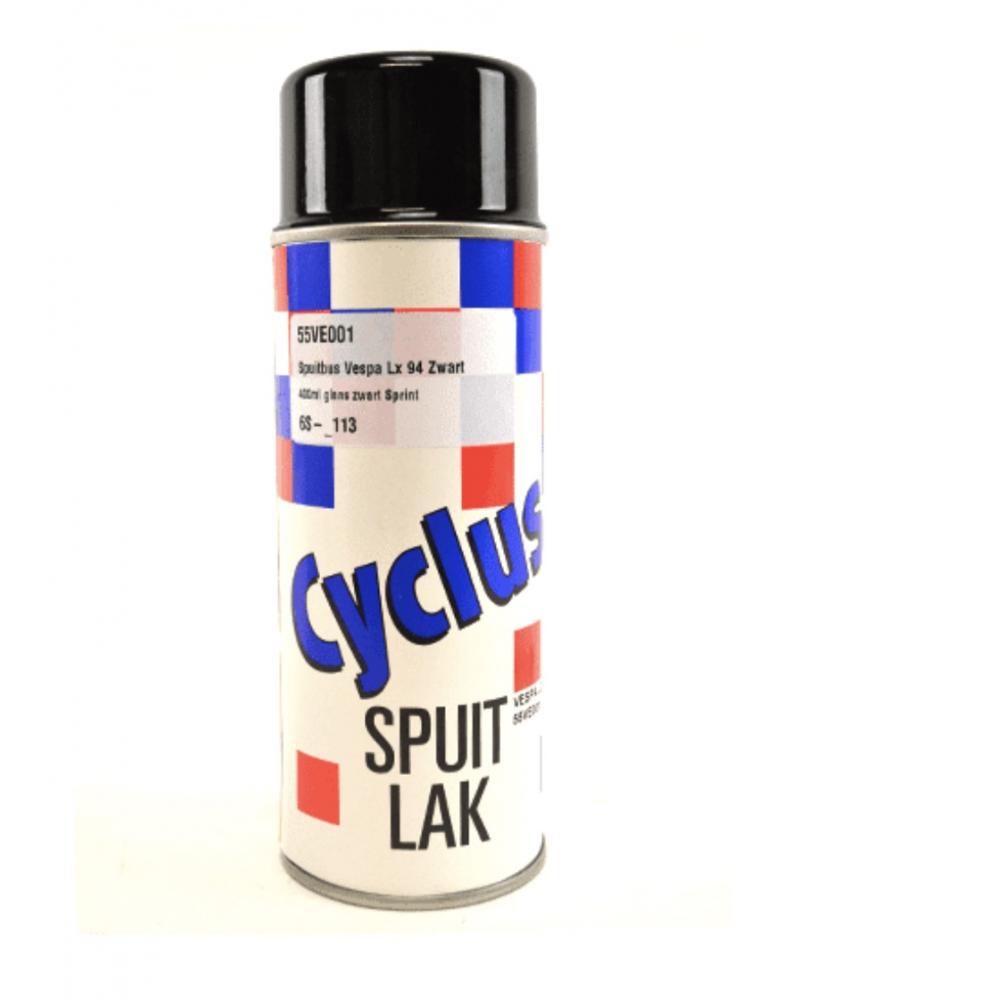 Spuitbus Vespa Sprint Zwart Nero Lucido 94 12ml