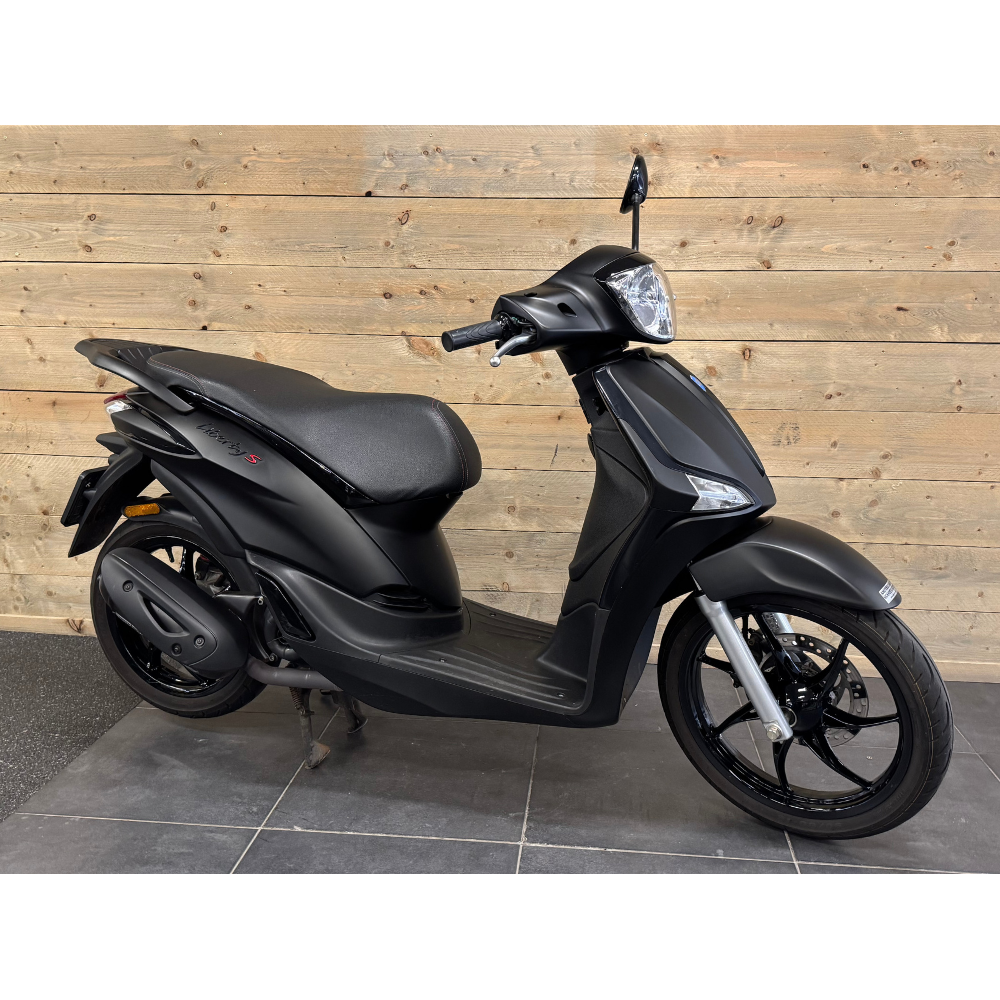 Piaggio Liberty S 50 Mat-Zwart 2023 Occasion (FLH-42-F)