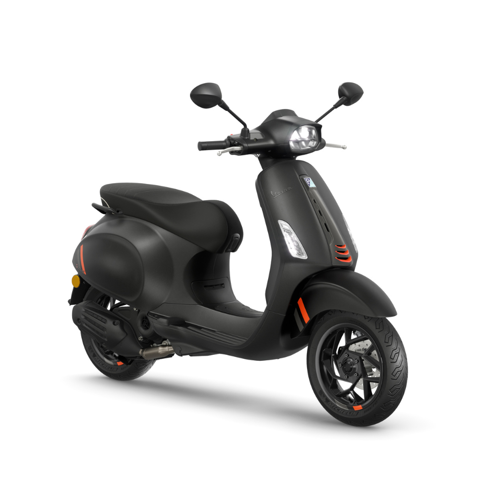 Vespa Sprint 50 S FL E5+ - Mat-Zwart (Nero Convinto)