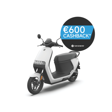Segway E110S E-scooter 45km Elektrisch Arctic White 2025