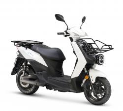 NIEUW! DE SYM E-XPRO. DE BESTVERKOCHTE BEZORGSCOOTER NU OOK ELEKTRISCH